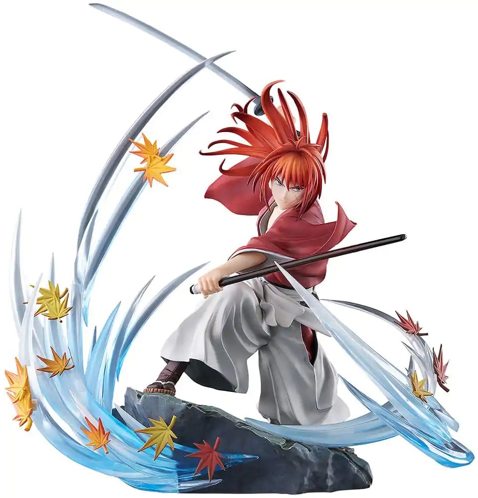 Rurouni Kenshin: Meiji Kenkaku Romantan Kyoto Douran 1/7 Kenshin Himura Souryusen Ver. PVC szobor figura 27 cm termékfotó