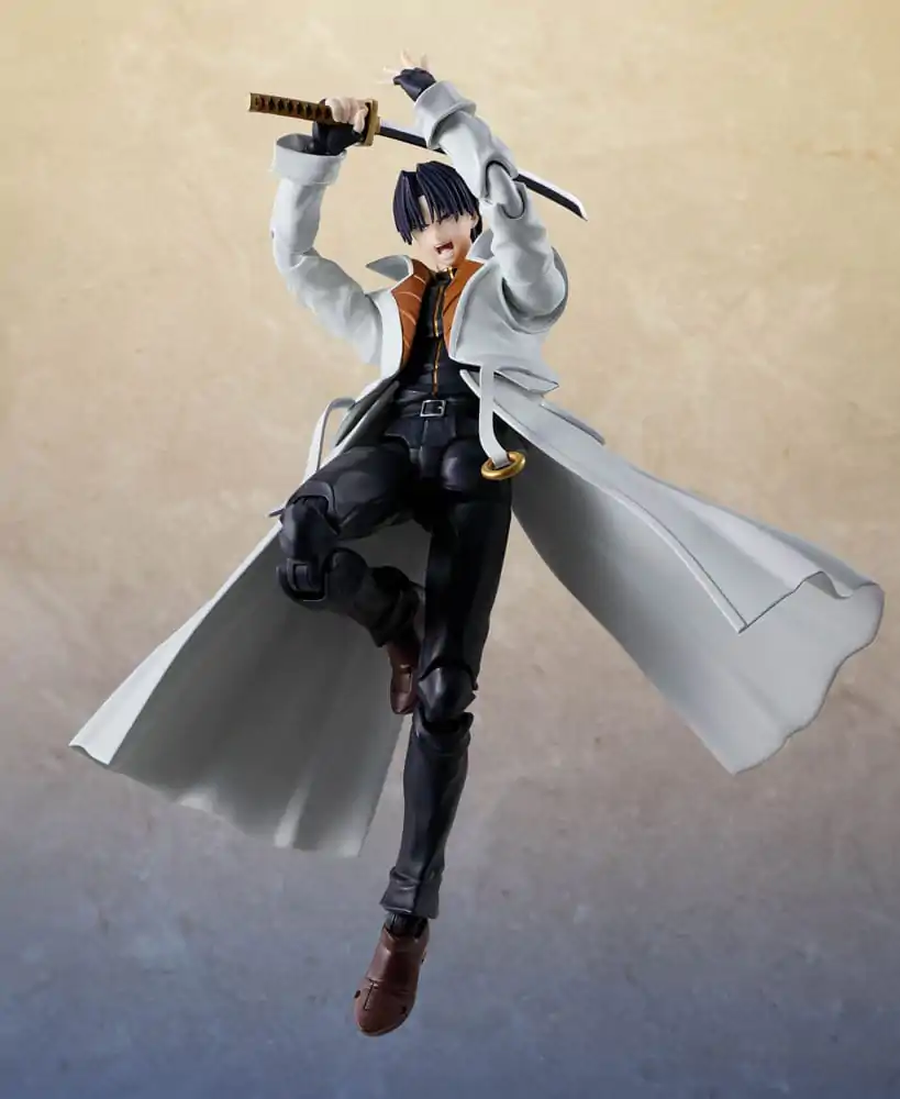 Rurouni Kenshin: Meiji Swordsman Romantic Story S.H. Figuarts akciófigura Aoshi Shinomori 17 cm termékfotó