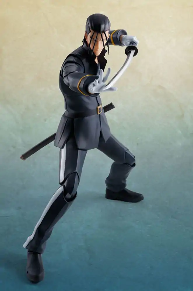 Rurouni Kenshin: Meiji Swordsman Romantic Story S.H. Figuarts akciófigura Hajime Saito 17 cm termékfotó