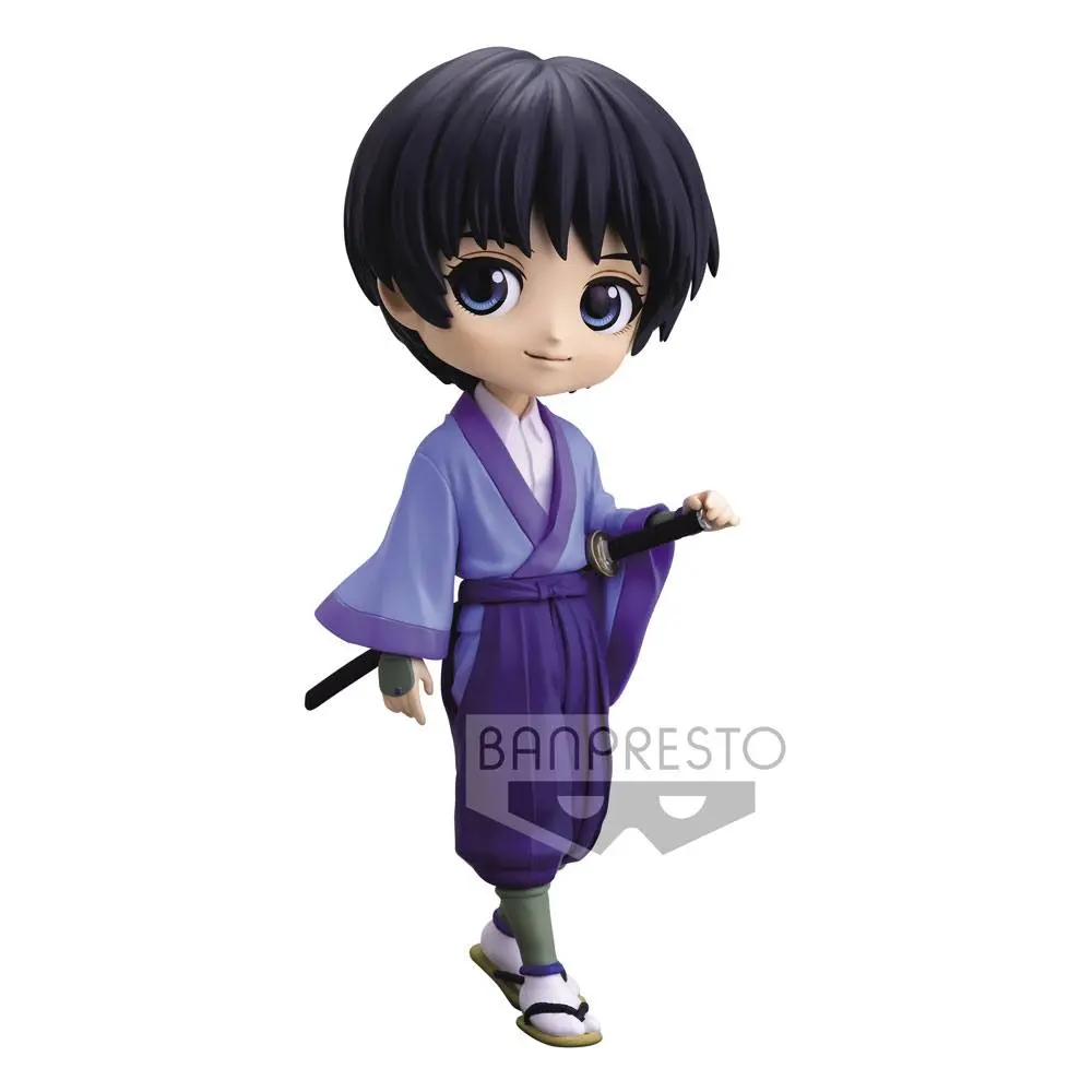 Rurouni Kenshin Meiji Swordsman Romantic Story Sojiro Seta Q Posket A figura 14cm termékfotó