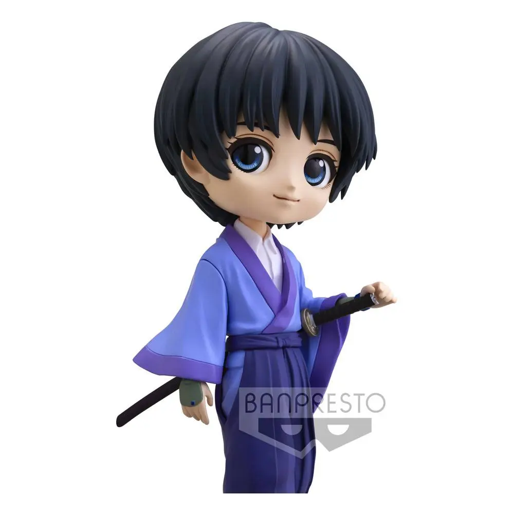 Rurouni Kenshin Meiji Swordsman Romantic Story Sojiro Seta Q Posket A figura 14cm termékfotó