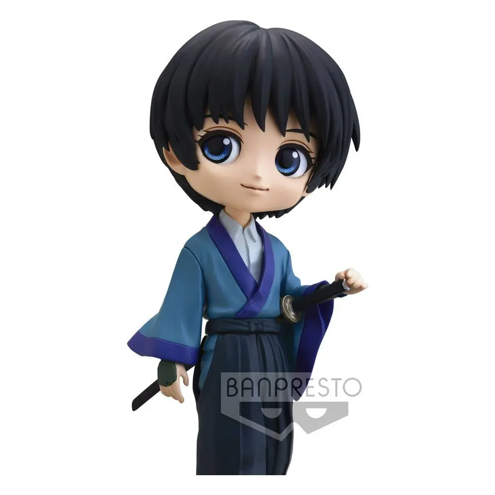 Rurouni Kenshin Meiji Swordsman Romantic Story Sojiro Seta Q Posket B figura 14cm termékfotó
