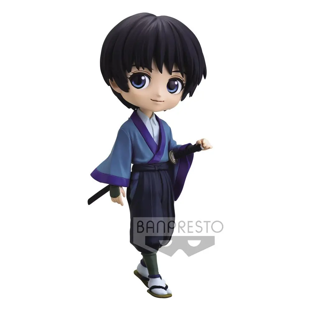Rurouni Kenshin Meiji Swordsman Romantic Story Sojiro Seta Q Posket B figura 14cm termékfotó