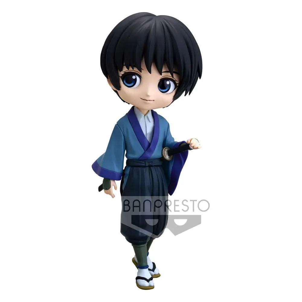 Rurouni Kenshin Meiji Swordsman Romantic Story Sojiro Seta Q Posket B figura 14cm termékfotó