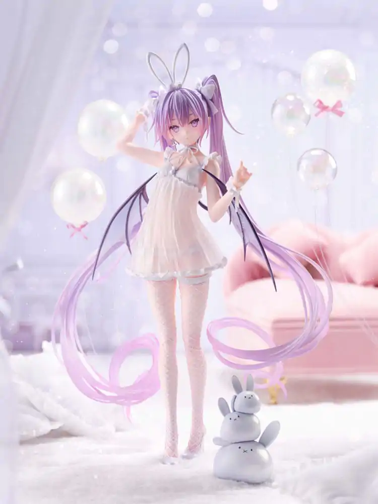 Rurudo Original Character 1/7 Eve Usamimi Lingerie Ver. PVC szobor figura 27 cm termékfotó