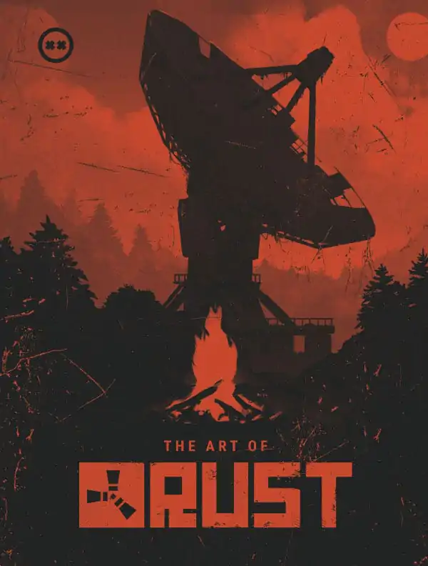 Rust Art Book The Art of Rust angol nyelvű termékfotó