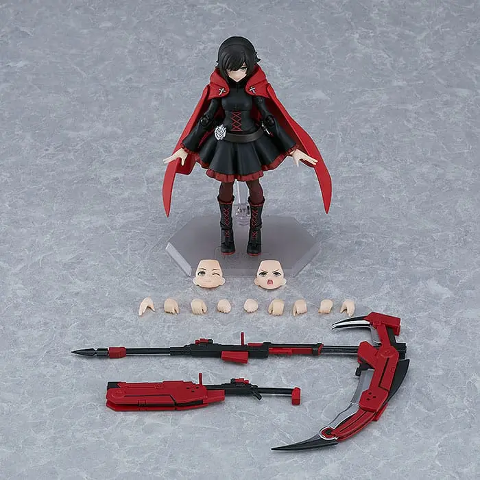RWBY: Ice Queendom Figma Ruby Rose akciófigura 13 cm termékfotó
