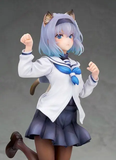 Ryuo no oshigoto! PVC szobor figura 1/7 Ginko Sora: Cat Ear Ver. 24 cm termékfotó