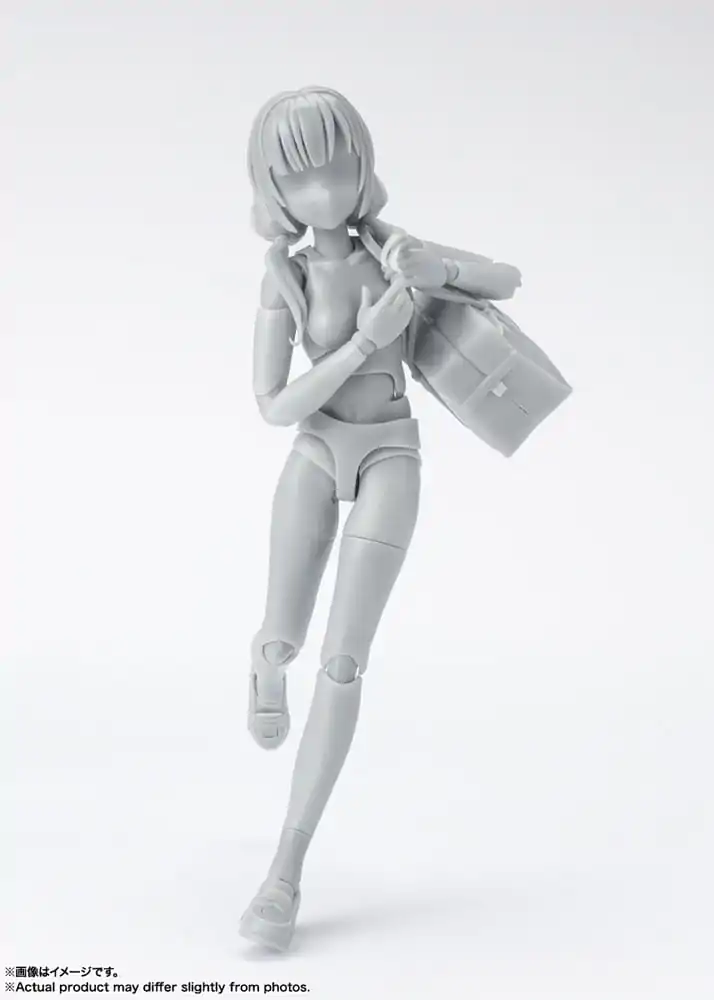 S.H. Figuarts akciófigura Body-Chan School Life Edition DX Set (Gray Color Ver.) 13 cm termékfotó