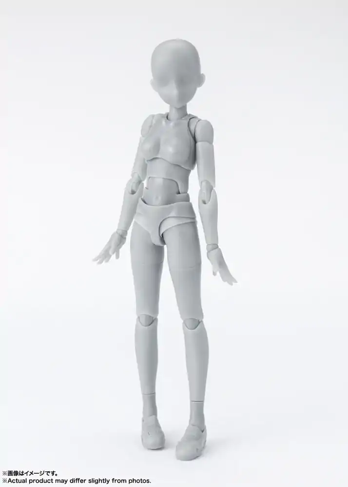 S.H. Figuarts akciófigura Body-Chan School Life Edition DX Set (Gray Color Ver.) 13 cm termékfotó