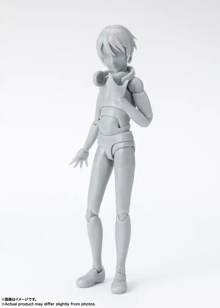 S.H. Figuarts akciófigura Body-Kun School Life Edition DX Set (Gray Color Ver.) 13 cm termékfotó