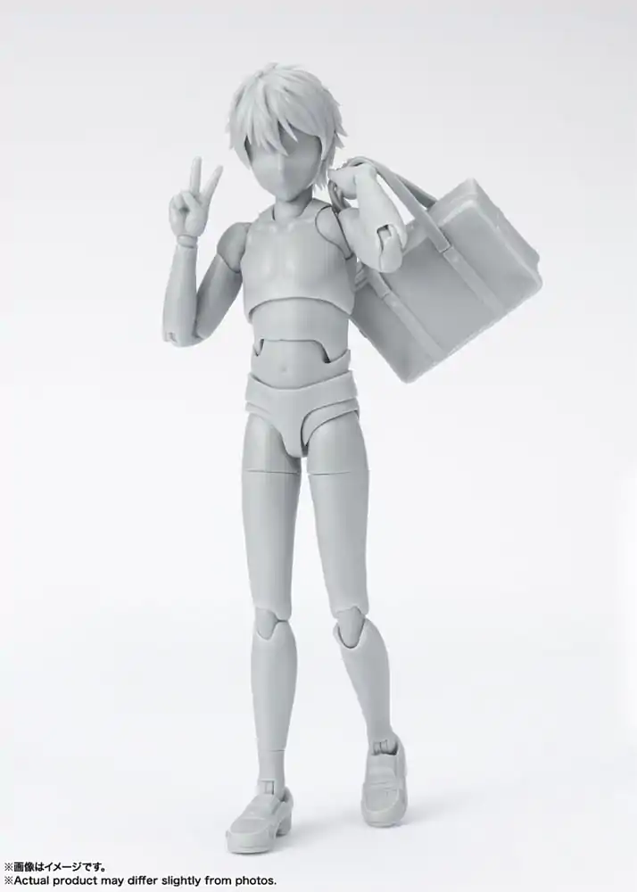 S.H. Figuarts akciófigura Body-Kun School Life Edition DX Set (Gray Color Ver.) 13 cm termékfotó
