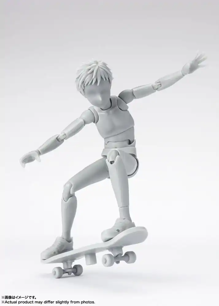 S.H. Figuarts akciófigura Body-Kun School Life Edition DX Set (Gray Color Ver.) 13 cm termékfotó