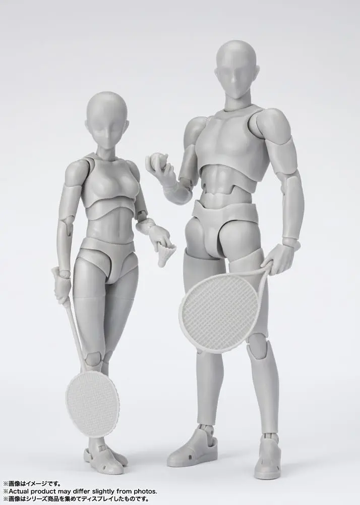 S.H. Figuarts Body-Chan Sports Edition DX Set (Gray Color Ver.) akciófigura 14 cm termékfotó