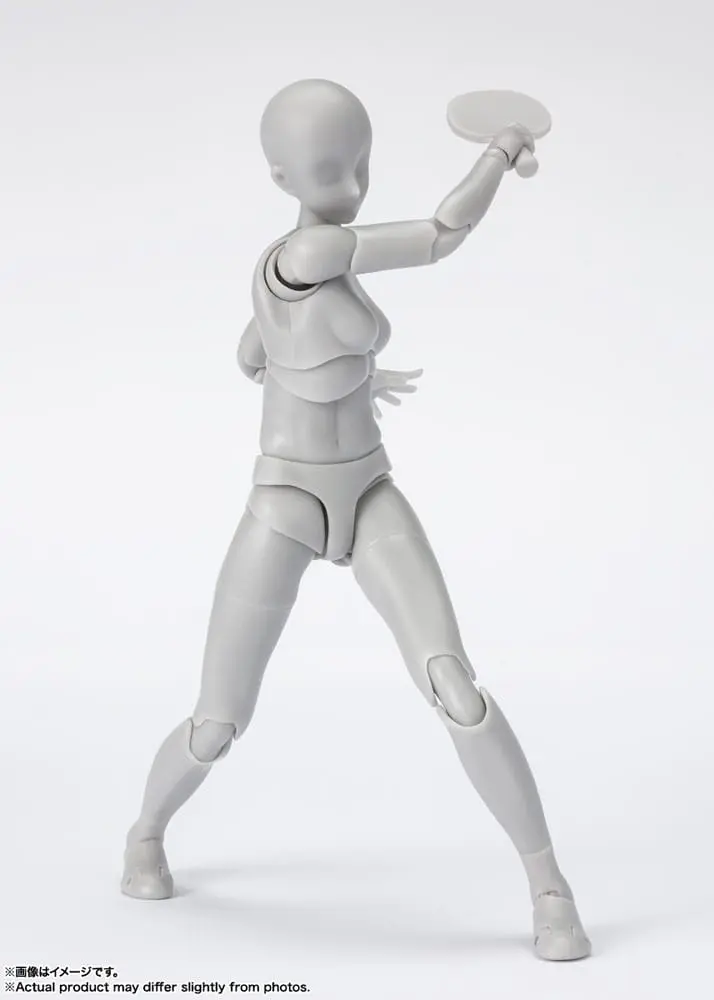 S.H. Figuarts Body-Chan Sports Edition DX Set (Gray Color Ver.) akciófigura 14 cm termékfotó