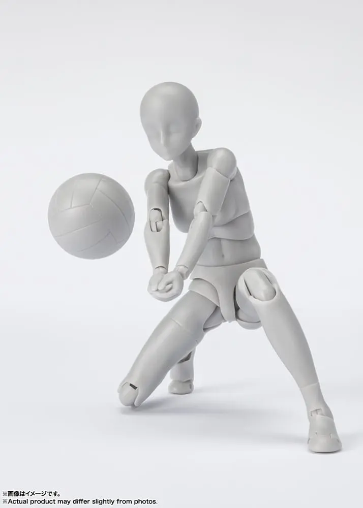 S.H. Figuarts Body-Chan Sports Edition DX Set (Gray Color Ver.) akciófigura 14 cm termékfotó