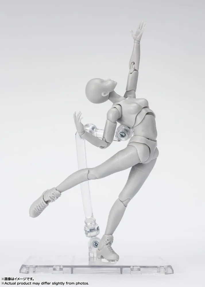S.H. Figuarts Body-Chan Sports Edition DX Set (Gray Color Ver.) akciófigura 14 cm termékfotó