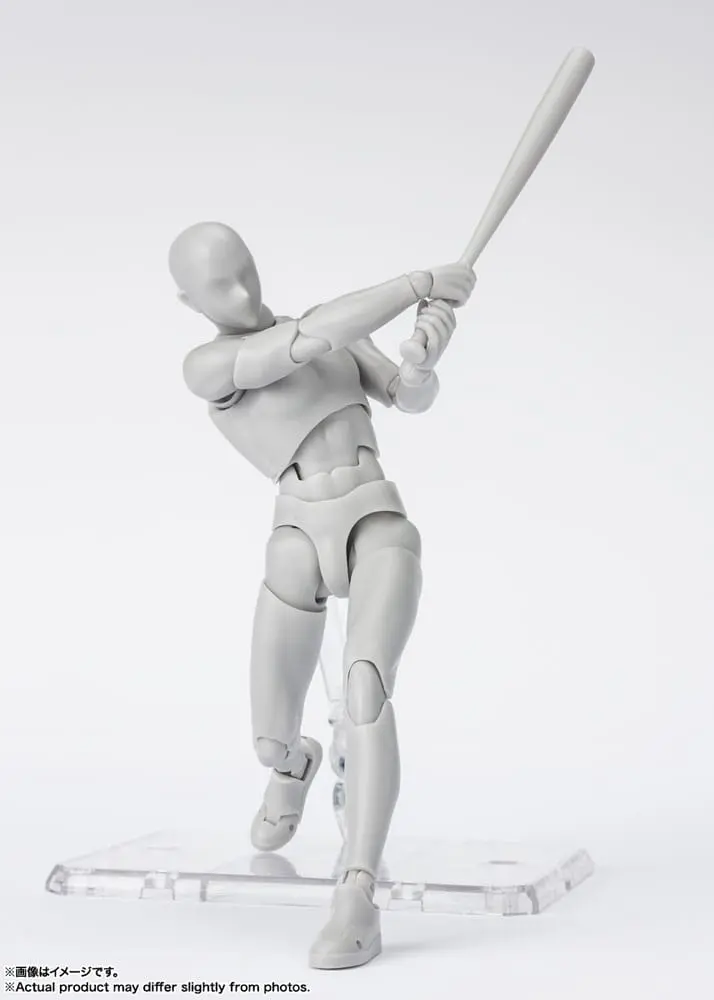 S.H. Figuarts Body-Kun Sports Edition DX Set (Gray Color Ver.) akciófigura 16 cm termékfotó