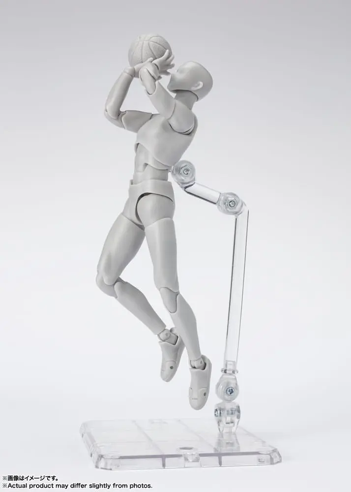 S.H. Figuarts Body-Kun Sports Edition DX Set (Gray Color Ver.) akciófigura 16 cm termékfotó