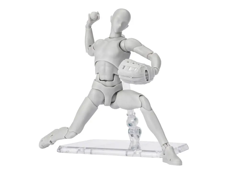 S.H. Figuarts Body-Kun Sports Edition DX Set (Gray Color Ver.) akciófigura 16 cm termékfotó