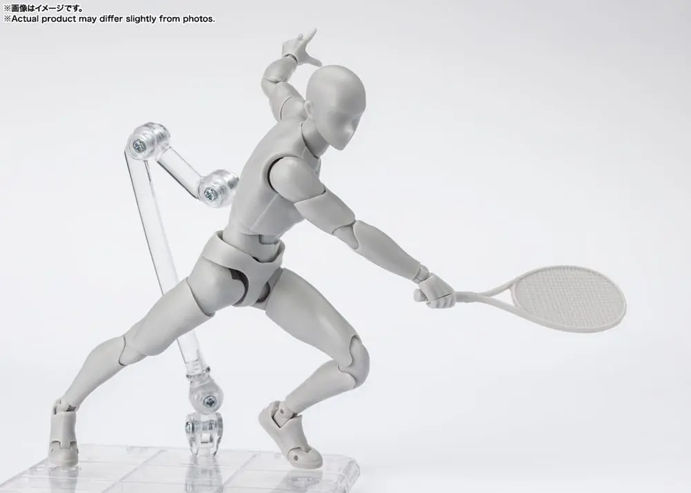 S.H. Figuarts Body-Kun Sports Edition DX Set (Gray Color Ver.) akciófigura 16 cm termékfotó