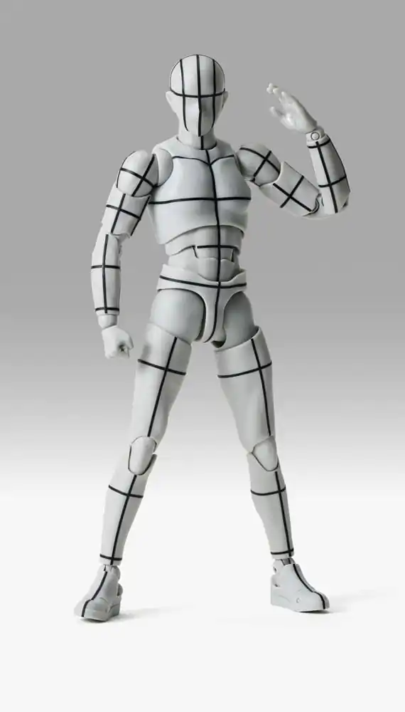 S.H.Figuarts Body-Kun Sports Edition Wire Frame (Gray Color Ver.) akciófigura 15 cm termékfotó