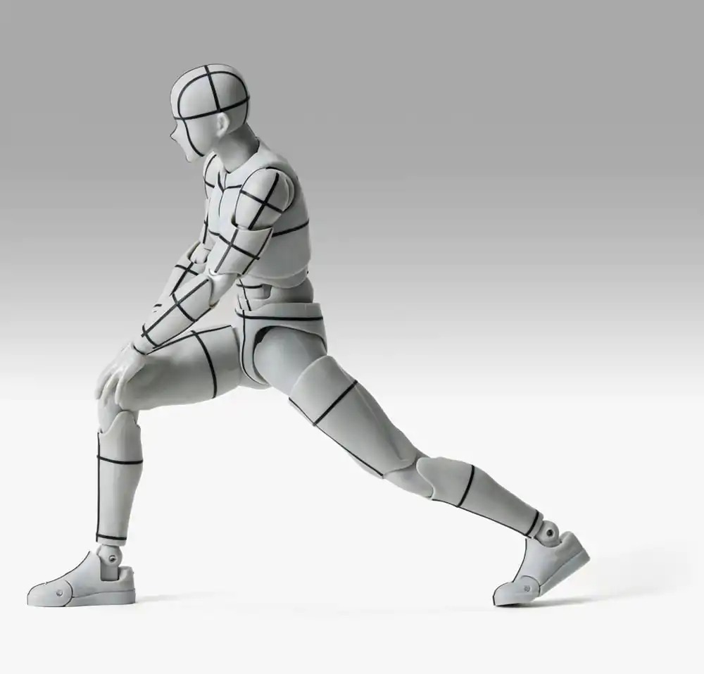 S.H.Figuarts Body-Kun Sports Edition Wire Frame (Gray Color Ver.) akciófigura 15 cm termékfotó