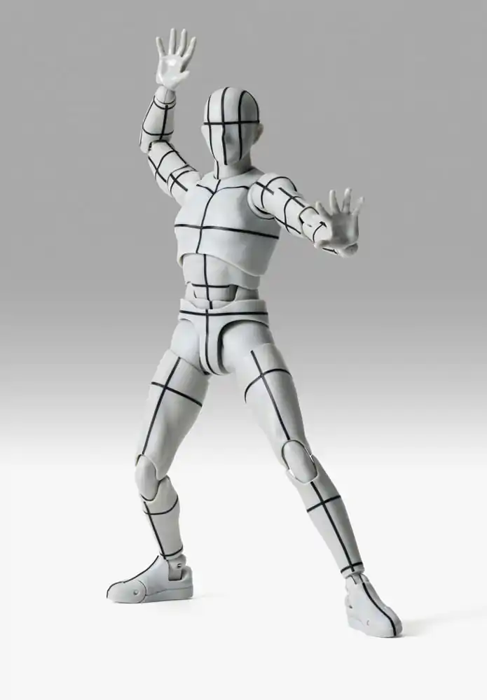 S.H.Figuarts Body-Kun Sports Edition Wire Frame (Gray Color Ver.) akciófigura 15 cm termékfotó