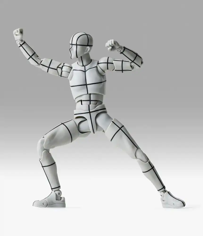 S.H.Figuarts Body-Kun Sports Edition Wire Frame (Gray Color Ver.) akciófigura 15 cm termékfotó