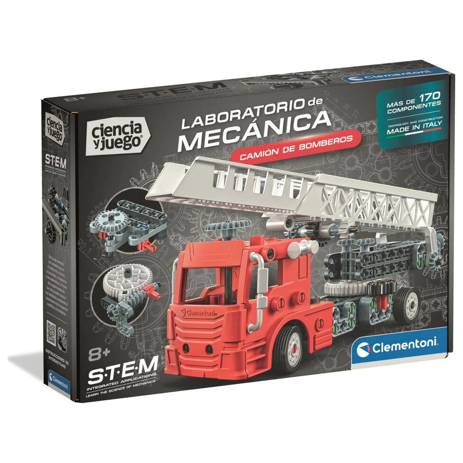 S.T.E.M Fire Truck Mechanics Laboratory építőjáték termékfotó
