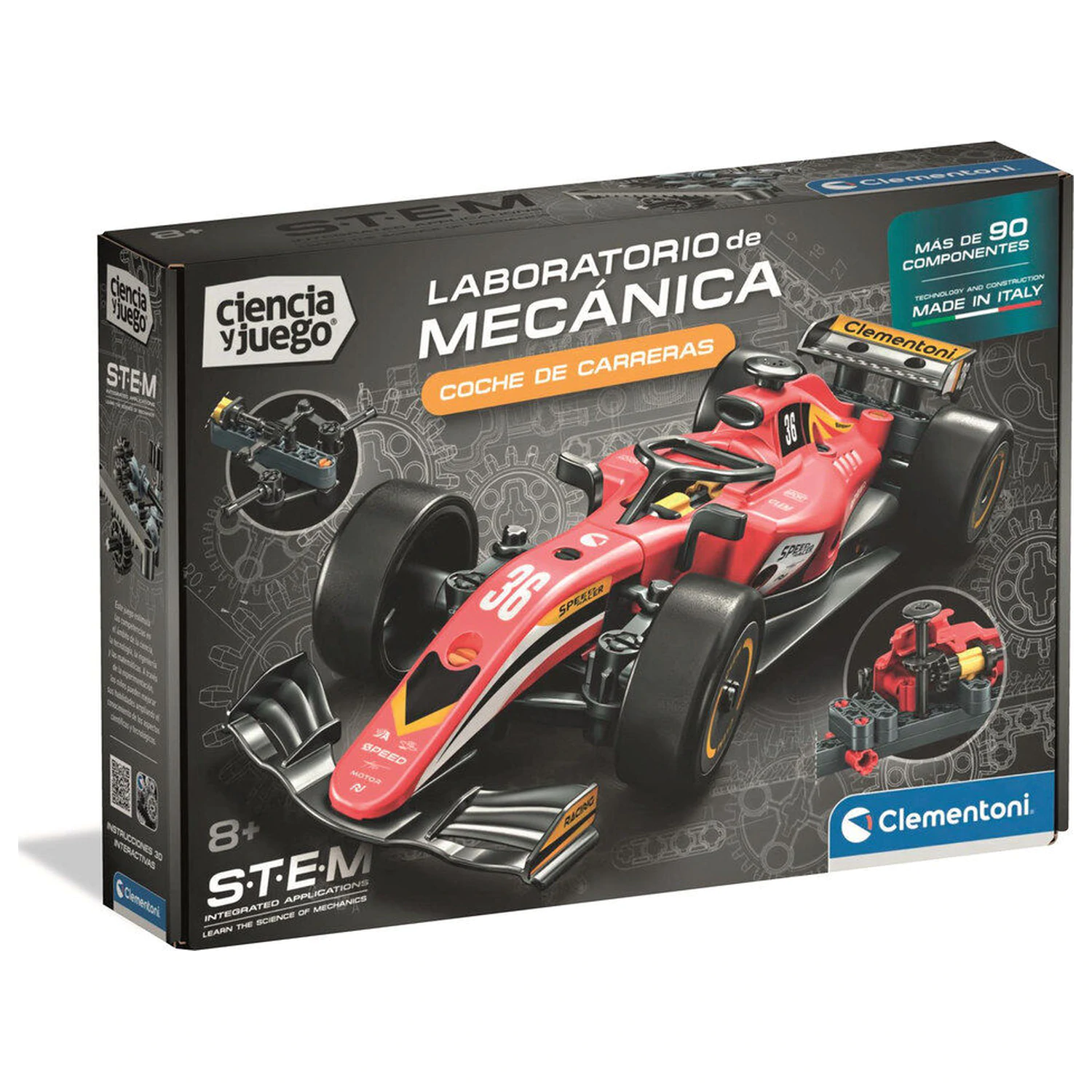 S.T.E.M Race Car Mechanics Laboratory építőjáték termékfotó