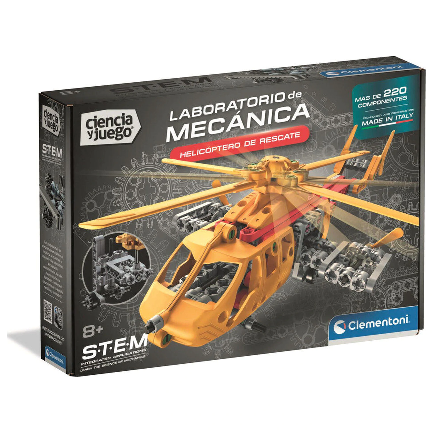 S.T.E.M Rescue Helicopter Mechanics Laboratory építőjáték termékfotó