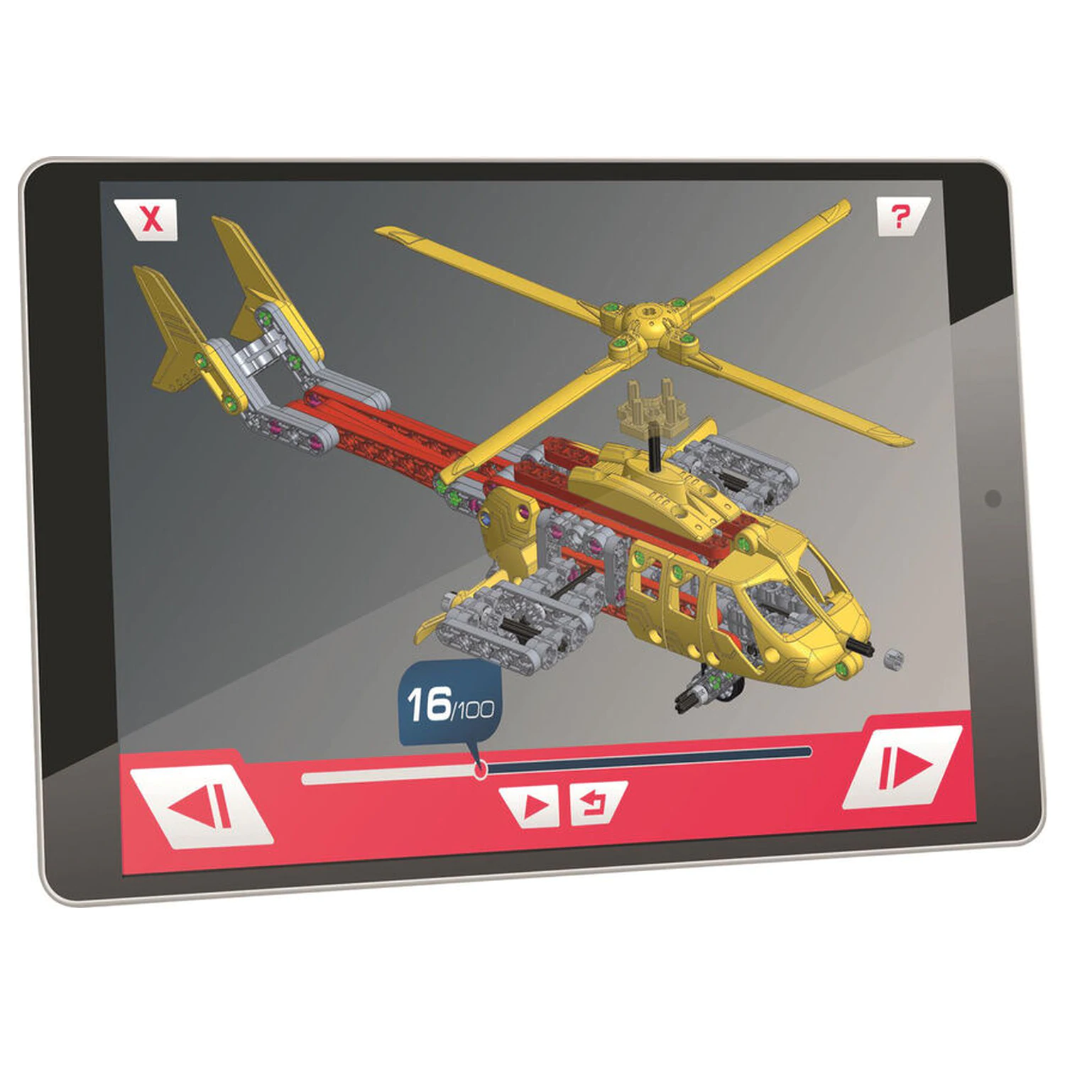 S.T.E.M Rescue Helicopter Mechanics Laboratory építőjáték termékfotó