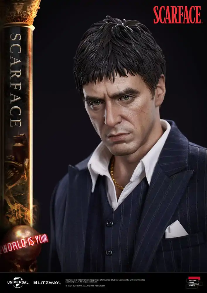 Sacrface Superb Scale 1/4 Tony Montana szobor figura 53 cm termékfotó