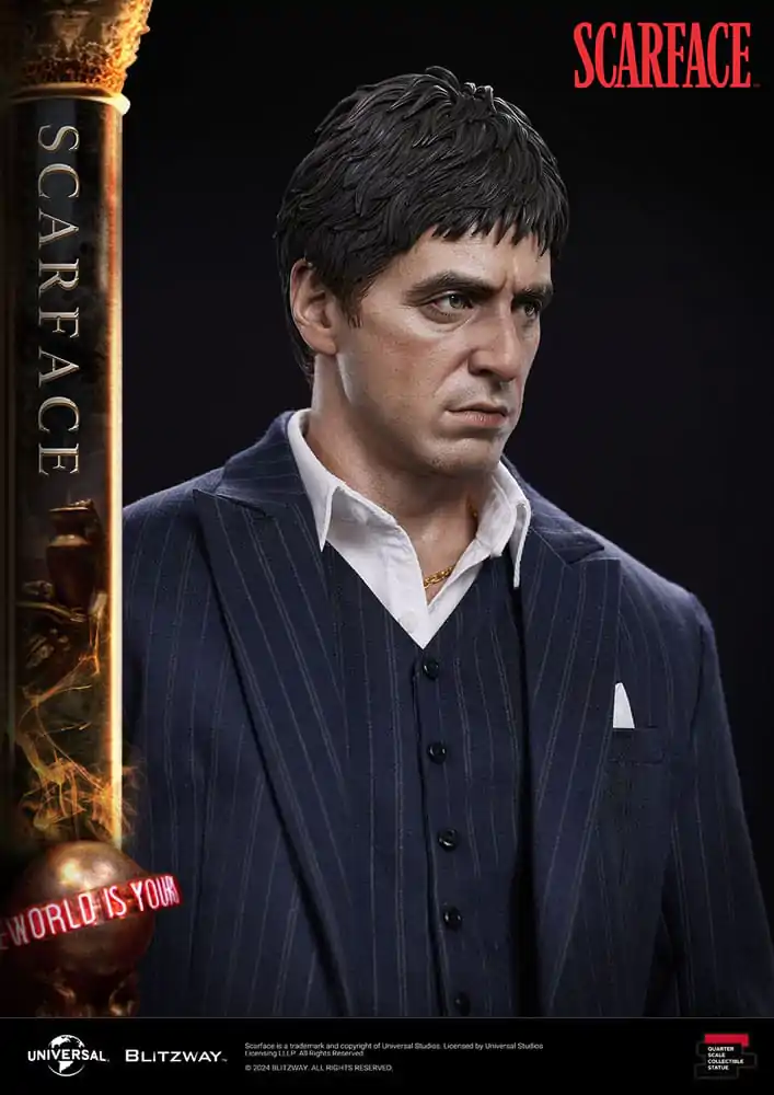 Sacrface Superb Scale 1/4 Tony Montana szobor figura 53 cm termékfotó