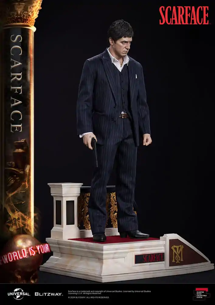 Sacrface Superb Scale 1/4 Tony Montana szobor figura 53 cm termékfotó