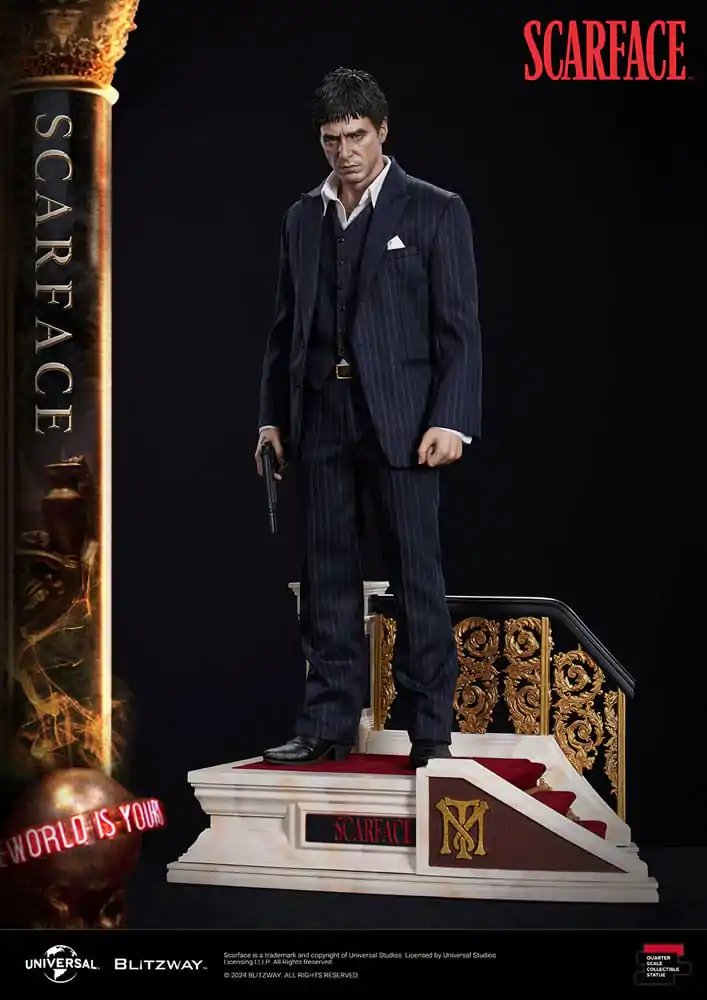 Sacrface Superb Scale 1/4 Tony Montana szobor figura 53 cm termékfotó