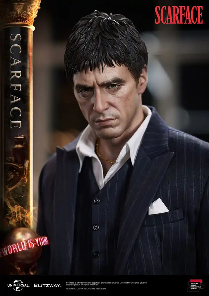 Sacrface Superb Scale 1/4 Tony Montana szobor figura 53 cm termékfotó