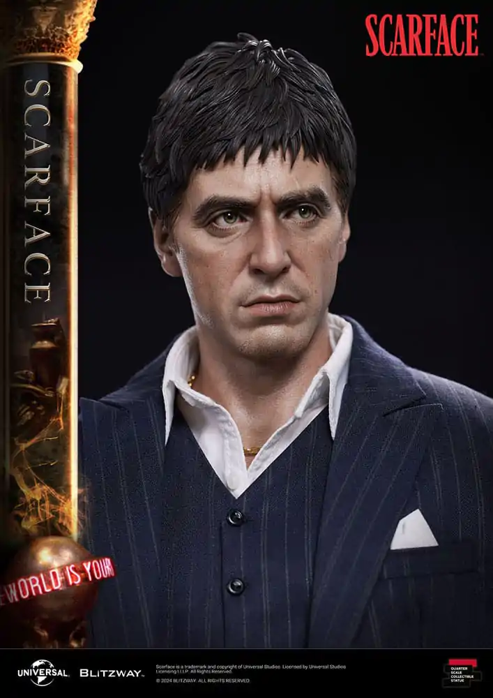 Sacrface Superb Scale 1/4 Tony Montana szobor figura 53 cm termékfotó