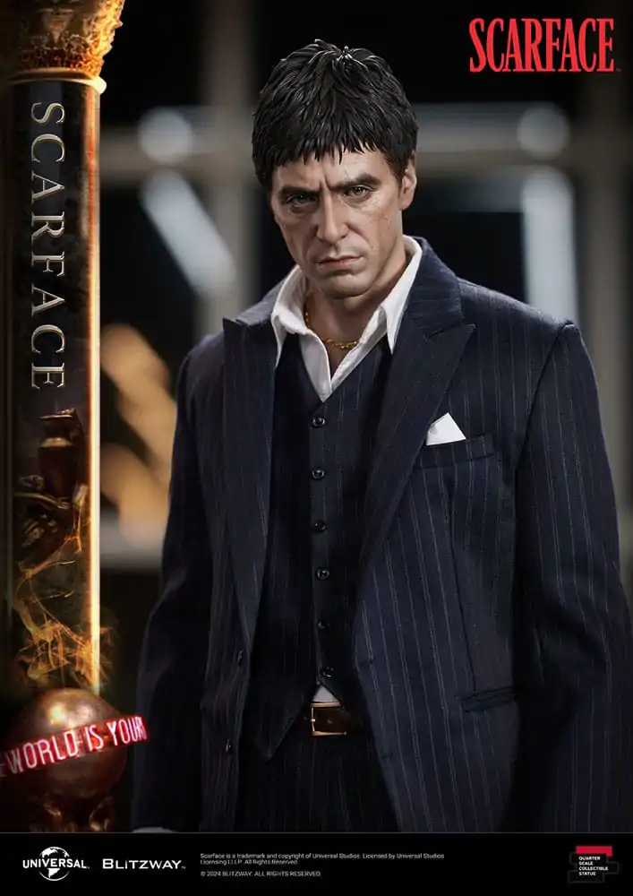 Sacrface Superb Scale 1/4 Tony Montana szobor figura 53 cm termékfotó