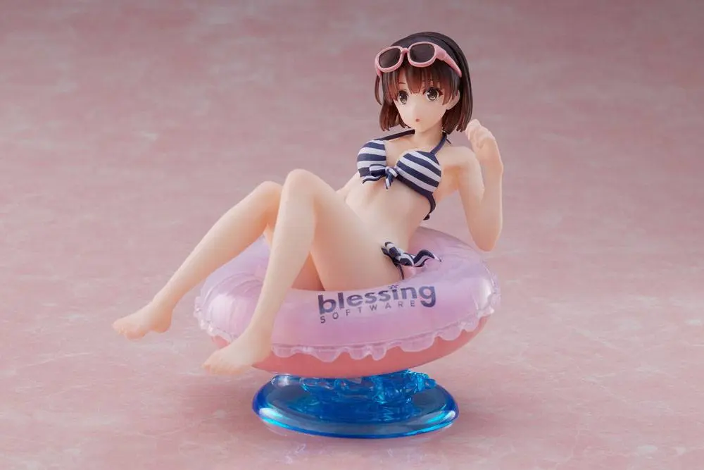 Saekano Aqua Float Grirls Megumi Kato PVC szobor figura 13 cm termékfotó