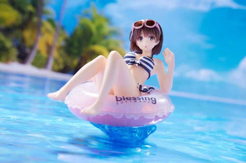 Saekano Aqua Float Grirls Megumi Kato PVC szobor figura 13 cm termékfotó