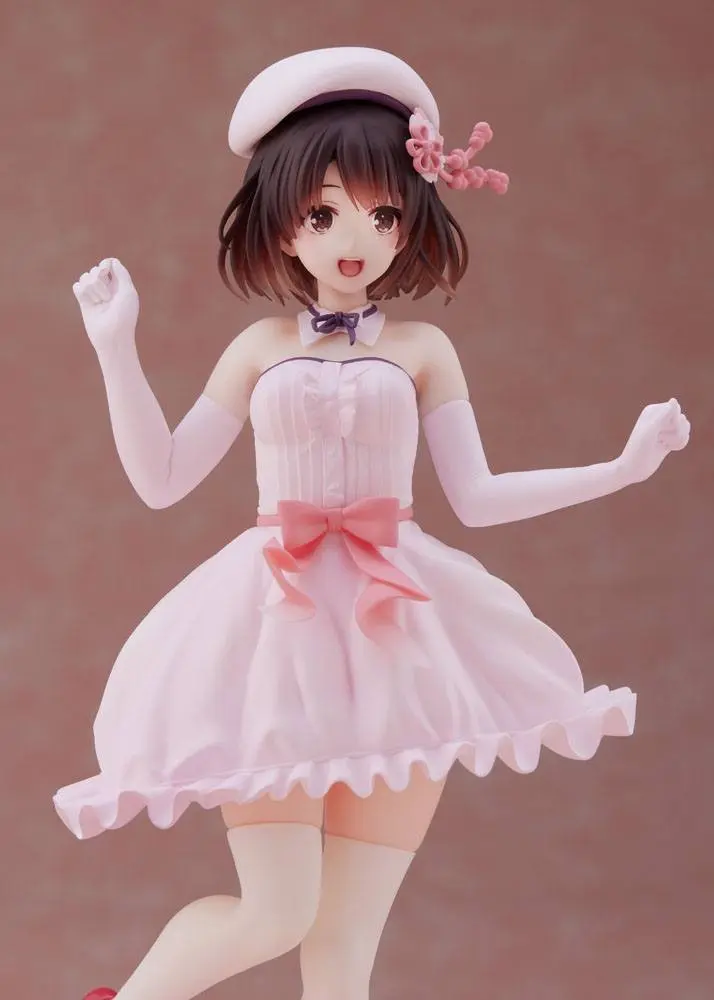Saekano Coreful Kato Megumi Sakura Dress Ver. PVC szobor figura 20 cm termékfotó