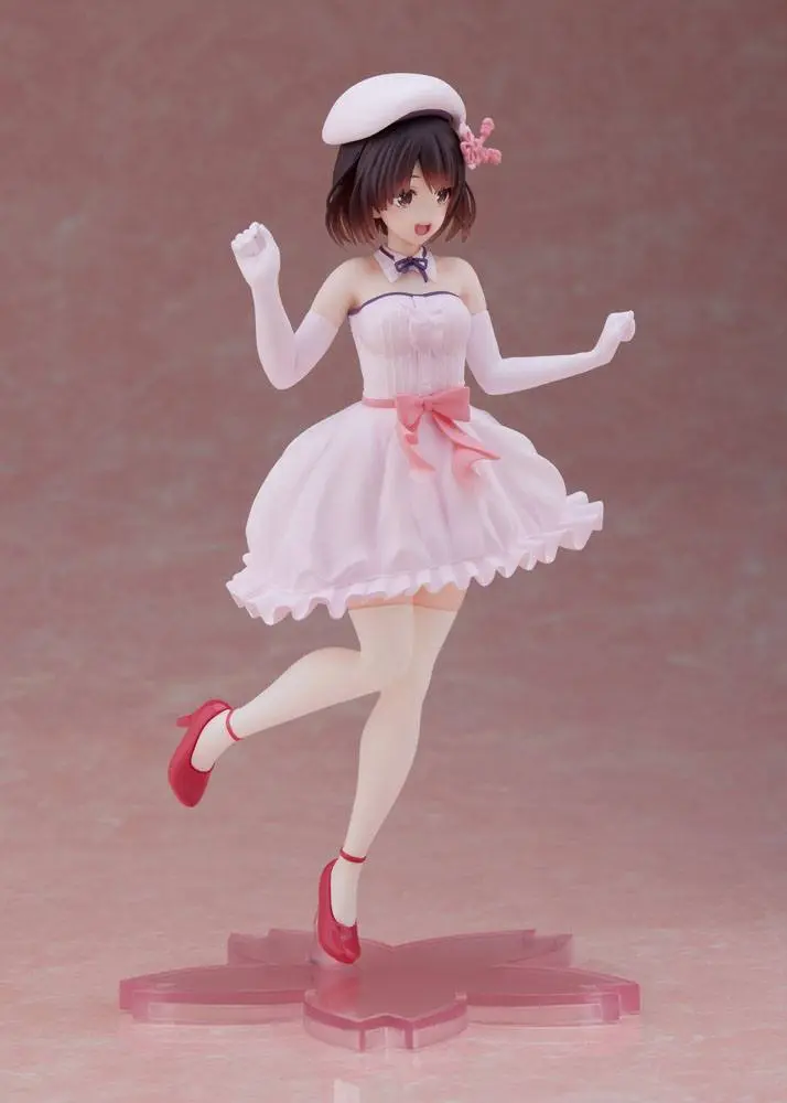Saekano Coreful Kato Megumi Sakura Dress Ver. PVC szobor figura 20 cm termékfotó