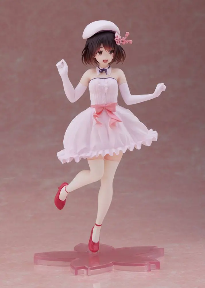 Saekano Coreful Kato Megumi Sakura Dress Ver. PVC szobor figura 20 cm termékfotó