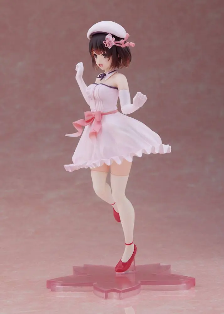 Saekano Coreful Kato Megumi Sakura Dress Ver. PVC szobor figura 20 cm termékfotó