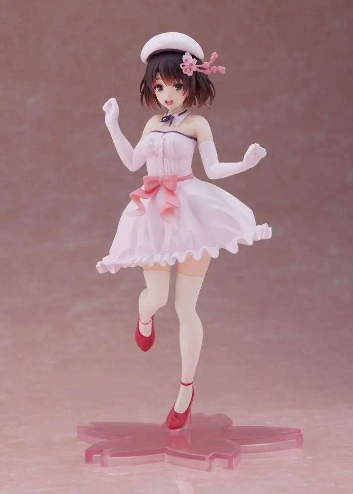 Saekano Coreful Kato Megumi Sakura Dress Ver. PVC szobor figura 20 cm termékfotó