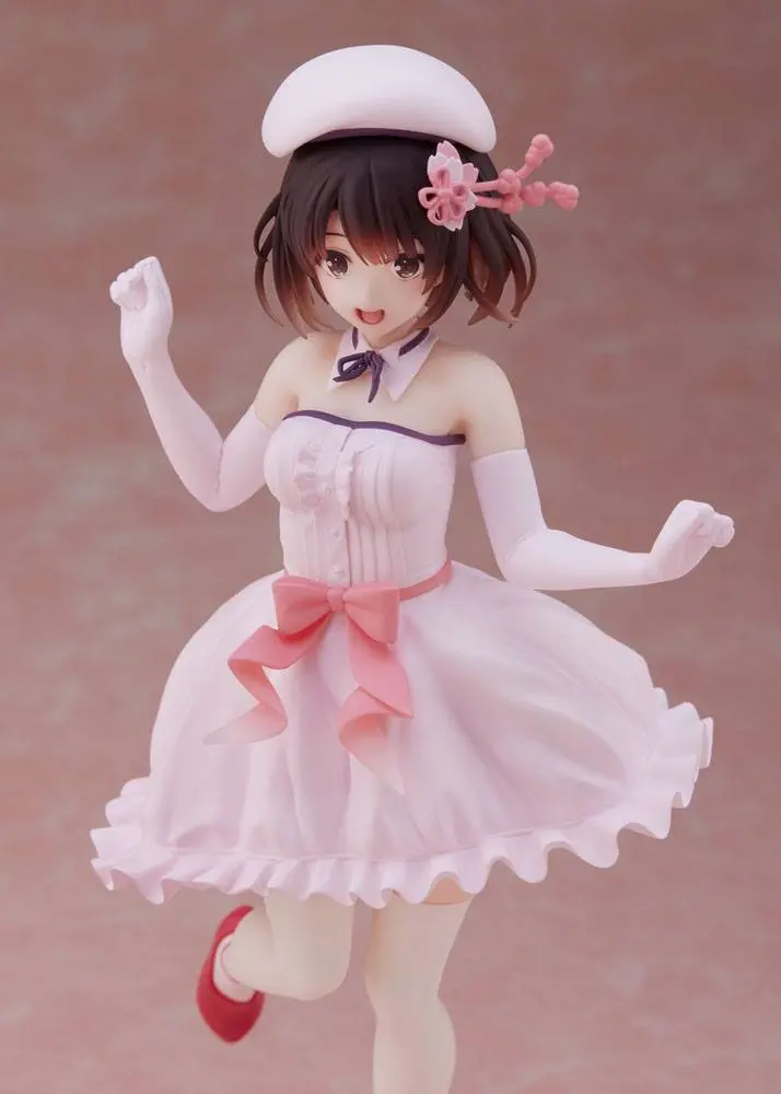 Saekano Coreful Kato Megumi Sakura Dress Ver. PVC szobor figura 20 cm termékfotó