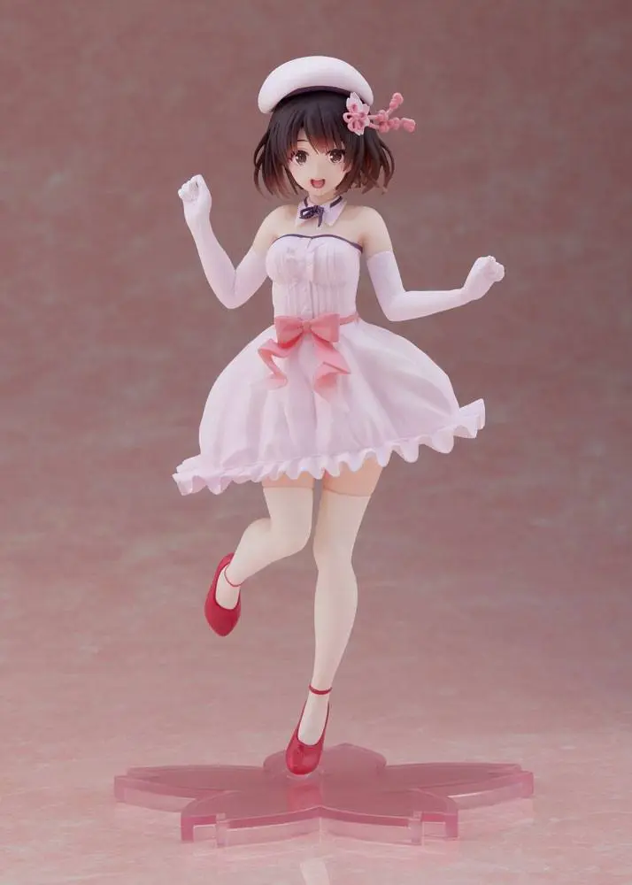 Saekano Coreful Kato Megumi Sakura Dress Ver. PVC szobor figura 20 cm termékfotó