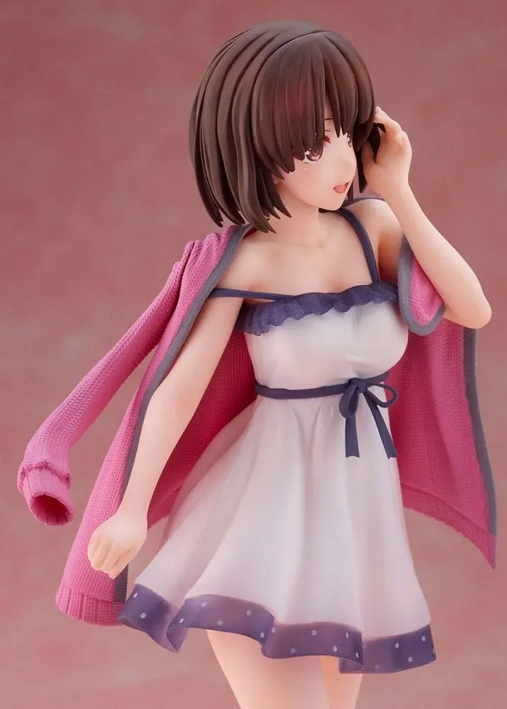 Saekano Coreful Megumi Kato Loungewear Ver. PVC szobor figura 20 cm termékfotó